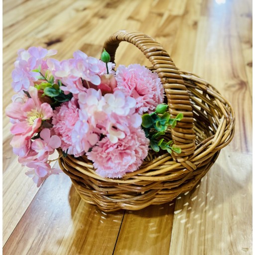 Small Round Flower Basket